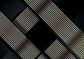 Abstract shape dark and golden glittering lines color luxury background. elegant modern background. vector