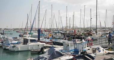 corralejo port in fuerteventura video