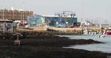 corralejo Hafen im fuerteventura video