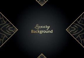 Luxury vector mandala background design with golden color pattern. Vector ornamental mandala design.