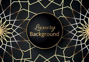 Abstract shape dark and golden glittering lines color luxury background. elegant modern background. vector