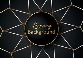 Abstract shape dark and golden glittering lines color luxury background. elegant modern background. vector