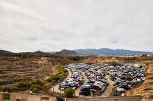 A car graveyard photo