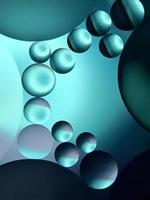 abstract photo of oil mixed with water
