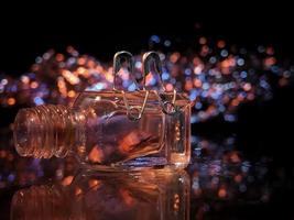 two pin photo with bokeh background