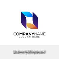 Vector vector Initial N logo concept. Logo design inspiration