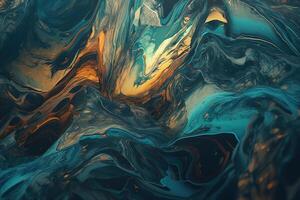 Surge Fluid Cascading Texture Illustration Background with