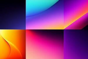 Abstract colorful 3d background. photo