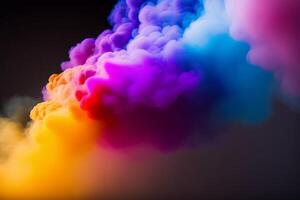 Abstract colorful 3d background. photo