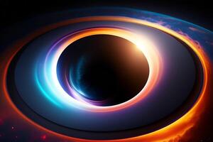 Abstract colorful 3d background. photo