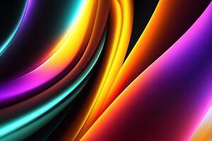 Abstract colorful 3d background. photo