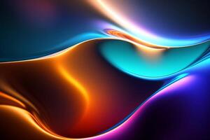 Abstract colorful 3d background. photo