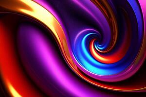 Abstract colorful 3d background. photo