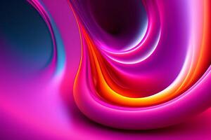 Abstract colorful 3d background. photo