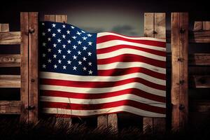 Happy labor day, USA style background. photo