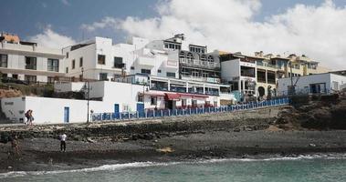 restauranger i de hamn av el cotillo, fuerteventura video