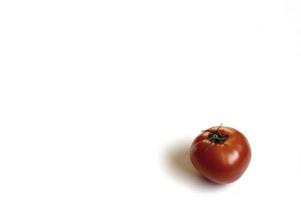 tomato on white photo