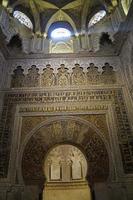 Mihrab in Mezquita - Mosque - Cathedral of Cordoba in Spain photo