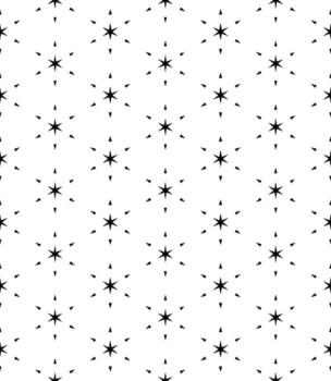 patrón abstracto sin costuras en blanco y negro. fondo y telón de fondo. diseño ornamental en escala de grises. vector
