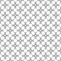 Black and white seamless pattern texture. Greyscale ornamental graphic design. vector