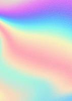 Multicolored bright background with iridescent tints of color. Holographic effect, color gradient transitions.1 vector