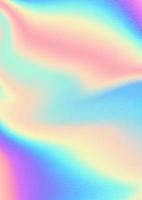 Multicolored bright background with iridescent tints of color. Holographic effect, color gradient transitions.1 vector