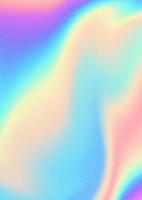 Multicolored bright background with iridescent tints of color. Holographic effect, color gradient transitions.1 vector