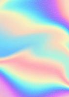 Multicolored bright background with iridescent tints of color. Holographic effect, color gradient transitions.1 vector