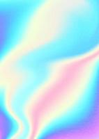 Multicolored bright background with iridescent tints of color. Holographic effect, color gradient transitions.1 vector