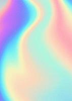 Multicolored bright background with iridescent tints of color. Holographic effect, color gradient transitions.1 vector