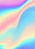 Multicolored bright background with iridescent tints of color. Holographic effect, color gradient transitions.1 vector