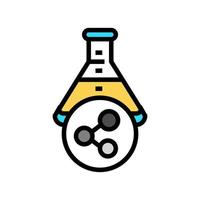 chemicals and solvents tool work color icon vector illustration