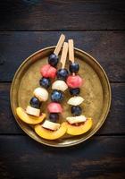 Fruits on the stick photo