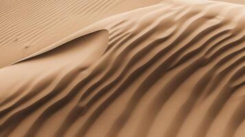 Desierto natural antecedentes. ilustración ai generativo foto
