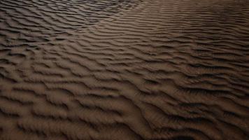 Shadows Make Natural Patterns In Desert Sand video