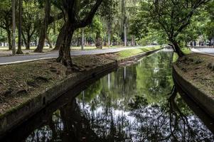 Rio, Brazil - april 07, 2023, Quinta da Boa Vista is a municipal park in the Imperial Quarter of Sao Cristovao, photo