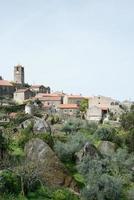 hermosa paisaje alrededor monsanto, historial pueblo en Portugal foto