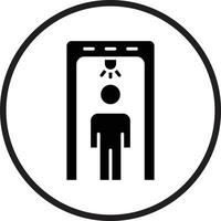 Metal Detector Vector Icon Design