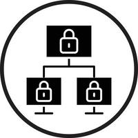 Private Network Vector Icon Design