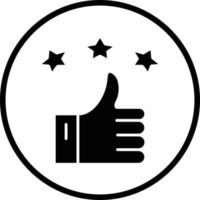 Satisfaction Vector Icon Design