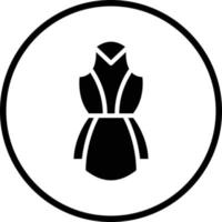 diseño de icono de vector de vestido