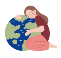 protect earth cartoon illustration png