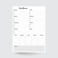 Weekly Menu Planner,Weekly Meal Plan,Meal Tracker,Weekly Menu Plan,Meal Planner Insert,Meal Tracker,Meal Template,Monthly Menu Planner vector