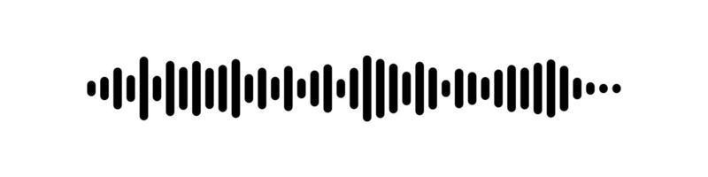 Podcast sound waves collection. voice message for social media app. Equalizer template, sound spectrum. Vector isolated illustration