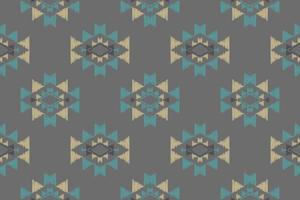 Ikat Stripe Motif Ikat Aztec Folk Embroidery, and Mexican Style. Aztec Geometric Art Ornament Print. Digital File Design for Print Texture,fabric,saree,sari,carpet,rug,batik vector