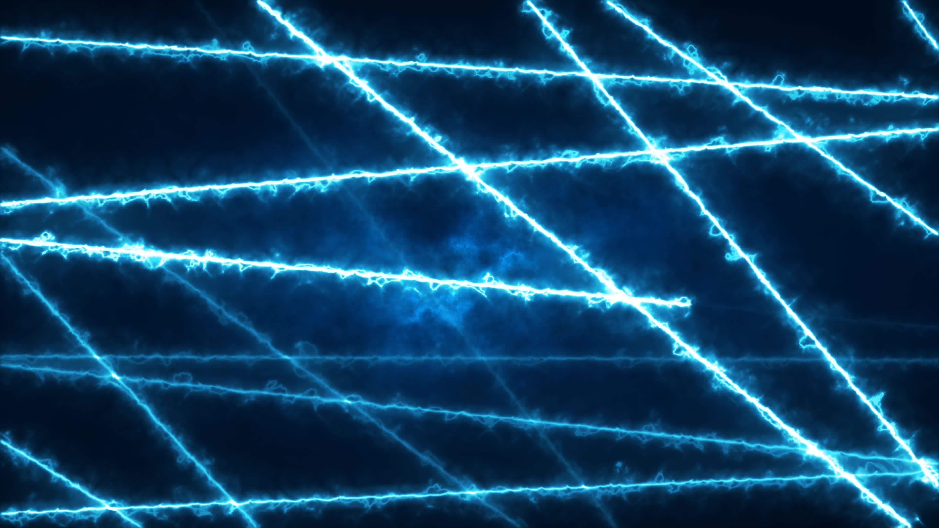 Abstract bright multicolored energy lines magical glowing background