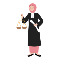 judge cartoon character illustration png