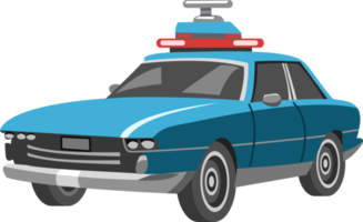 Police car png graphic clipart design