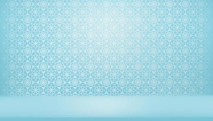 Ramadan Kareem background,3d Studio Display,Islamic ornament,Arabic pattern on Blue background,Vector texture Arabian traditional motif,Muslim Religion Symbolic for Eid al fitr,Eid al Adha,Eid Mubarak