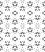 Black and white seamless abstract pattern. Background and backdrop. Grayscale ornamental design. vector